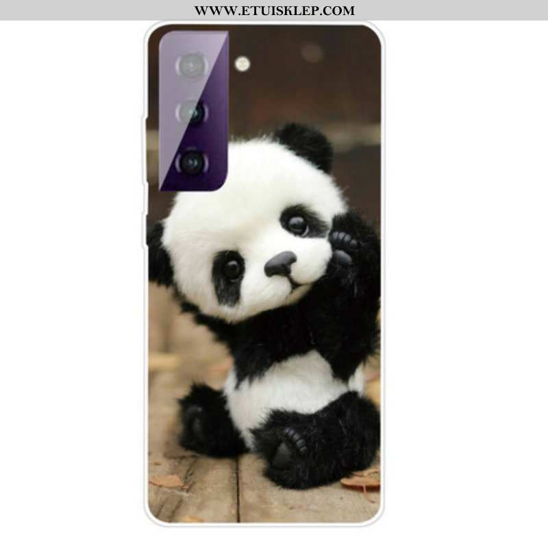 Etui do Samsung Galaxy S21 FE Elastyczna Panda